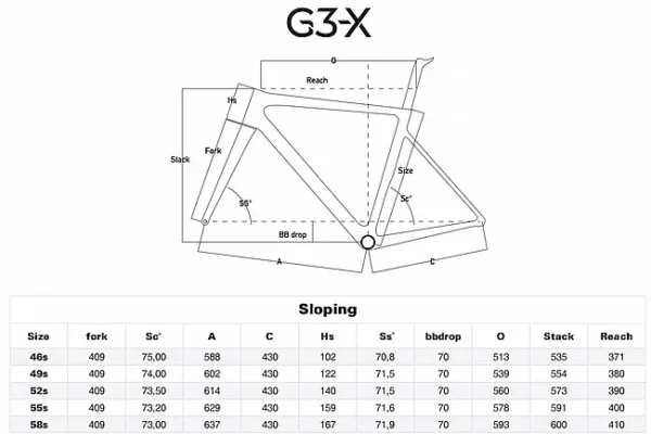 Colnago G3-X GRX 812 1x11spd Gravel Bike