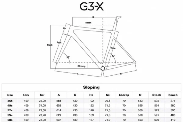 Colnago G3-X Shimano GRX 820 2x12 Gravel Bike