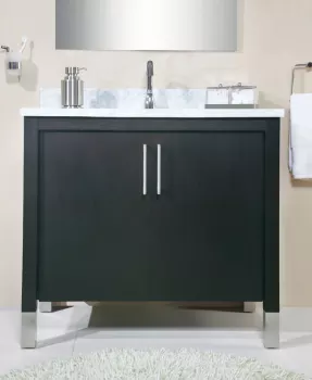 Empire Industries Contempo Collection 36 Inch Contemporary Vanity with 2 Cabinet Doors