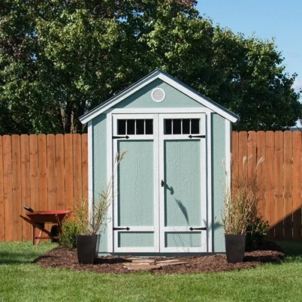 Garden D Wood Storage Shed 6 ft. W x 8 ft.