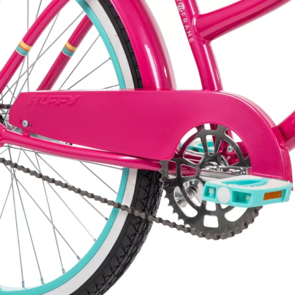 Huffy Women's Good Vibrations Perfect Fit 24” Cruiser Bike