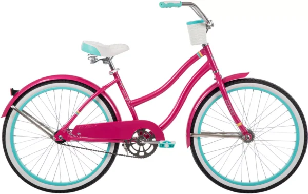 Huffy Women's Good Vibrations Perfect Fit 24” Cruiser Bike