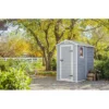 Keter Manor 4 ft. W x 6 ft. D Vertical Resin Outdoor Storage Shed Ideal For Patio