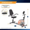 Marcy ME 709 Recumbent Exercise Bike