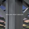 16x12 Stratford Traditional Steel Pergola With Sail Shade Soft Canopy