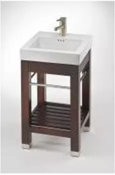 Empire Industries New City Collection 18 Inch Dark Cherry Vanity Console