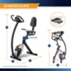 Marcy NS-653 Foldable Bike