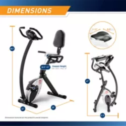 Marcy NS-653 Foldable Bike