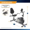Marcy Recumbent Exercise Bike