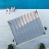 12x10 Windham Modern Steel Pergola With Sail Shade Soft Canopy