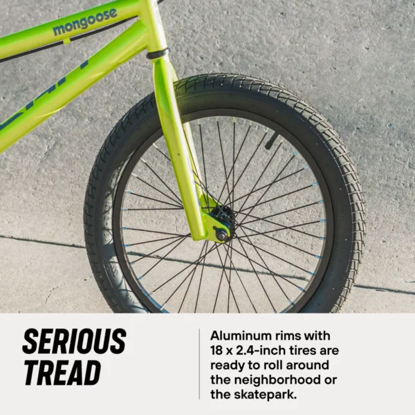 Mongoose Kids' Scan 18" BMX Bike