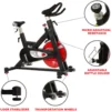 Sunny Health & Fitness SF-B1714 Evolution Pro Indoor Cycling Bike