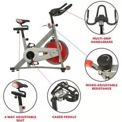 Sunny Health & Fitness Pro II Indoor Stationary Cycle Bike