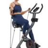 Sunny Health & Fitness Foldable Magnetic Recumbent X-Bike