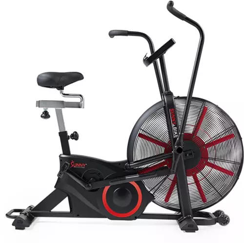 Sunny Health & Fitness Dual Belt Air-Resistance Bike