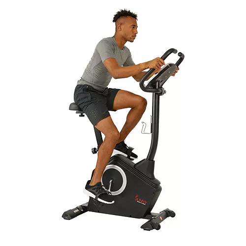Sunny Health & Fitness Magnetic Upright Exercise Bike