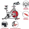Sunny Health & Fitness Flywheel Chain Drive Pro Indoor Bike