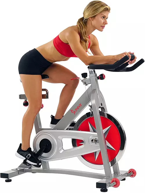 Sunny Health & Fitness Flywheel Chain Drive Pro Indoor Bike
