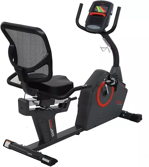 Sunny Health & Fitness Premium Smart Recumbent Bike