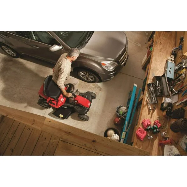 Troy-Bilt 30 in. 10.5 HP Briggs and Stratton Engine 6-Speed Manual Drive Gas Rear Engine Riding Mower with Mulch Kit Included