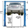 Atlas OHX10000X 10,000 lb Extra Tall 2-Post Lift