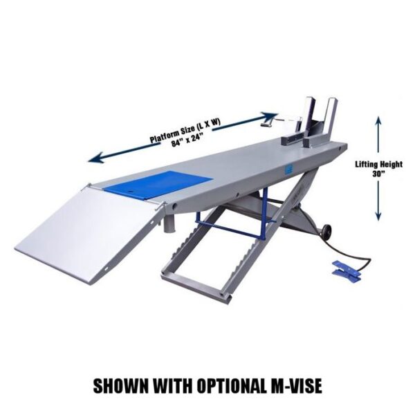 ASEplatinum Pneumatic Motorcycle Lift