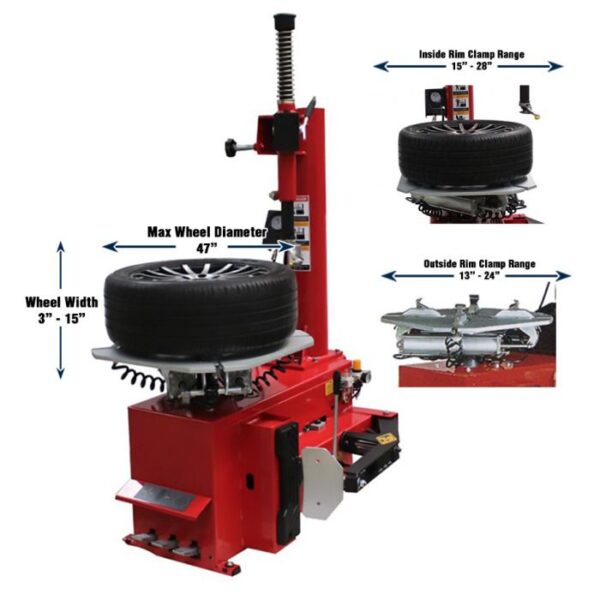 ASEplatinum TC-950 Large Diameter Tire Changer