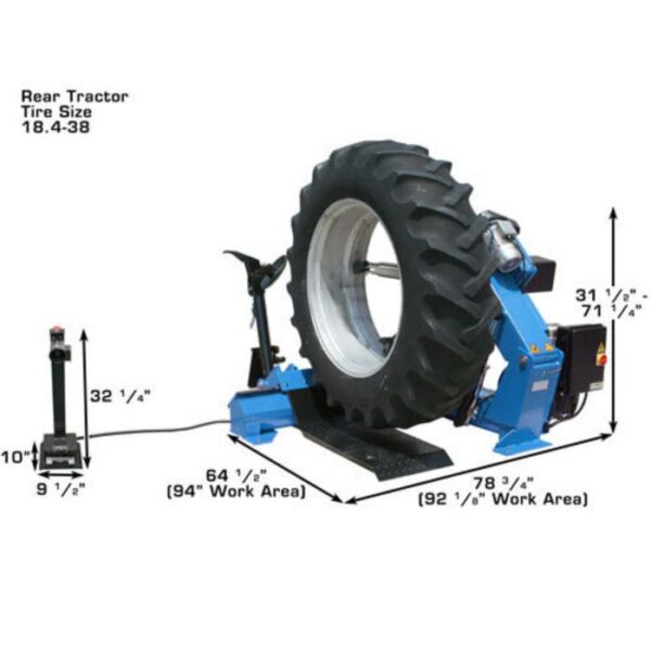 Atlas TTC303 Super-Duty Truck Tire Changer
