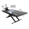 Atlas ACL XLT Motorcycle ATV Lift with Roller Plate