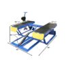 Atlas Portable Low-Rise Scissor Lift 6,000 lbs. Capacity