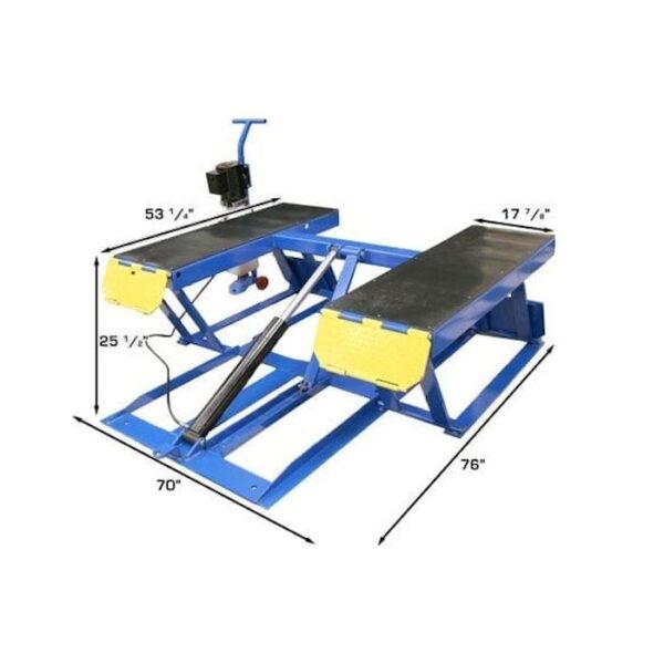 Atlas Portable Low-Rise Scissor Lift 6,000 lbs. Capacity