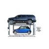 Atlas Premium Portable Four Post Lift