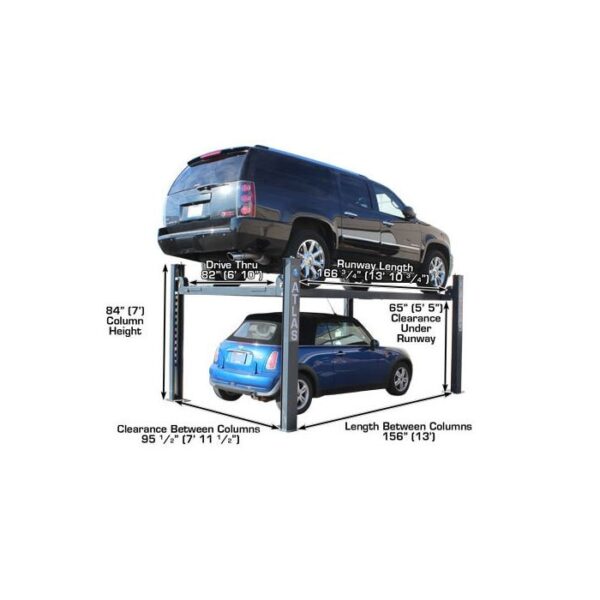 Atlas Premium Portable Four Post Lift
