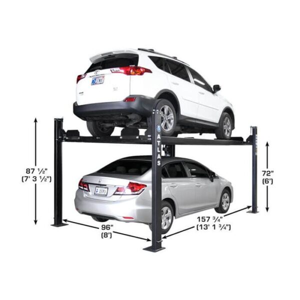 Atlas Apex 8 Certified Four Post Lift