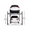Atlas Apex 8 Certified Four Post Lift