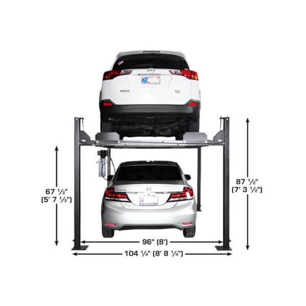 Atlas Apex 8 Certified Four Post Lift
