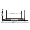 Atlas Apex 8 Certified Four Post Lift