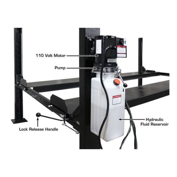 Atlas Apex 8 Certified Four Post Lift