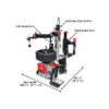 Atlas Platinum PTC500 Center Post Tire Changer with Assist Arms