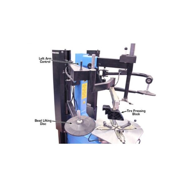 Atlas TC229DAA Dual Assist Arm Wheel Clamp Tire Changer