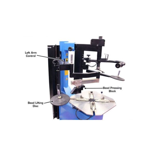 Atlas TC289DAA Dual Assist Arm Wheel Clamp Tire Changer