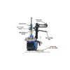 Atlas TC755EZ E-Z Arm Wheel Clamp Tire Changer