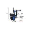 Atlas TC755EZ E-Z Arm Wheel Clamp Tire Changer