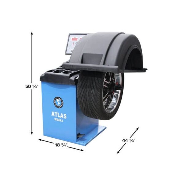 Atlas WB49-2 2D Computer Wheel Balancer