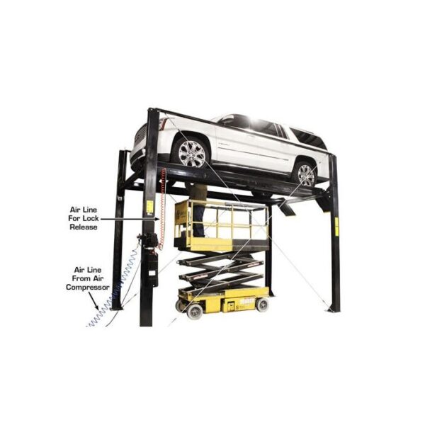 Atlas Super Tall Four Post Parking Lift