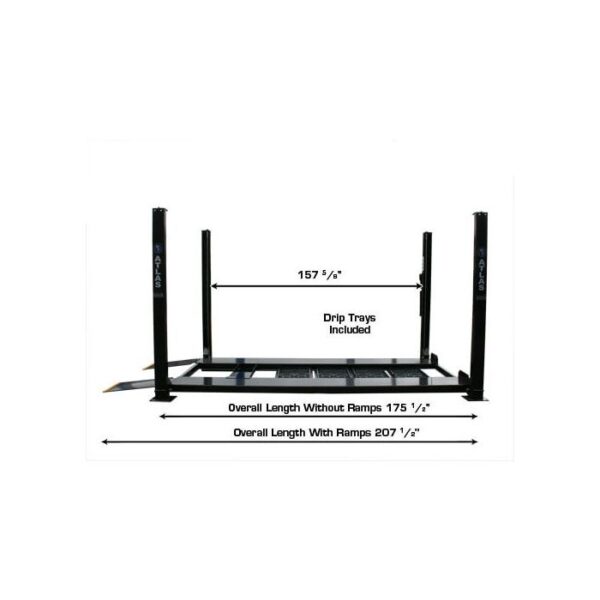 Atlas Garage Pro Portable Four Post Lift