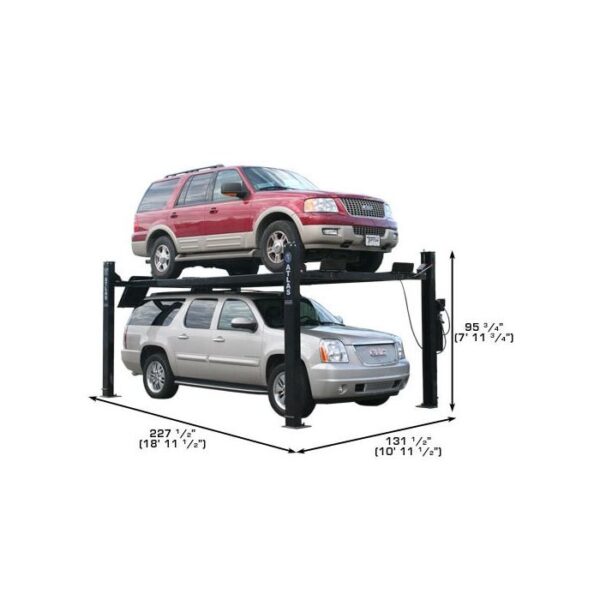 Atlas Garage Pro HD Portable Four Post Lift