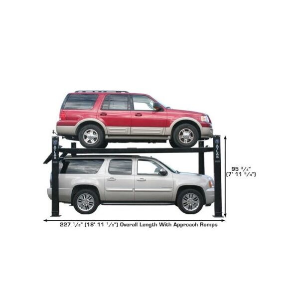 Atlas Garage Pro HD Portable Four Post Lift