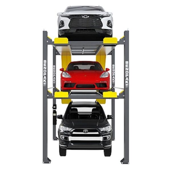 BendPak HD-973PX Tri-Level Parking Lift Extended