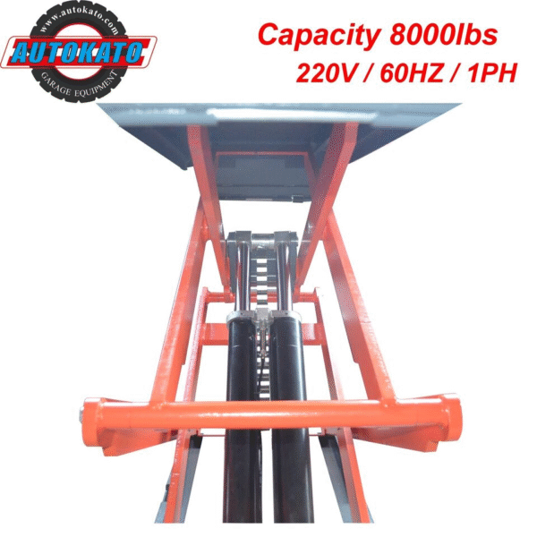 Stratus Commercial Grade On-Ground or In-Ground Mount Low Profile Full Rise Scissor Car Lift SAE-UT10000